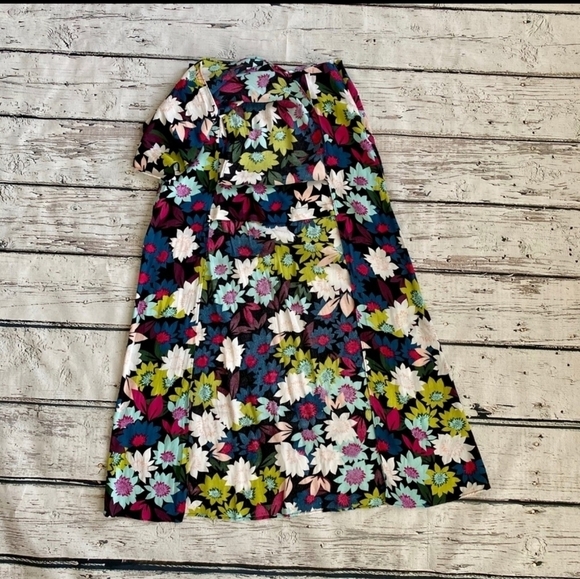 Guess Floral Double Slit Maxi Kloey Skirt Size 2 - Picture 5 of 12